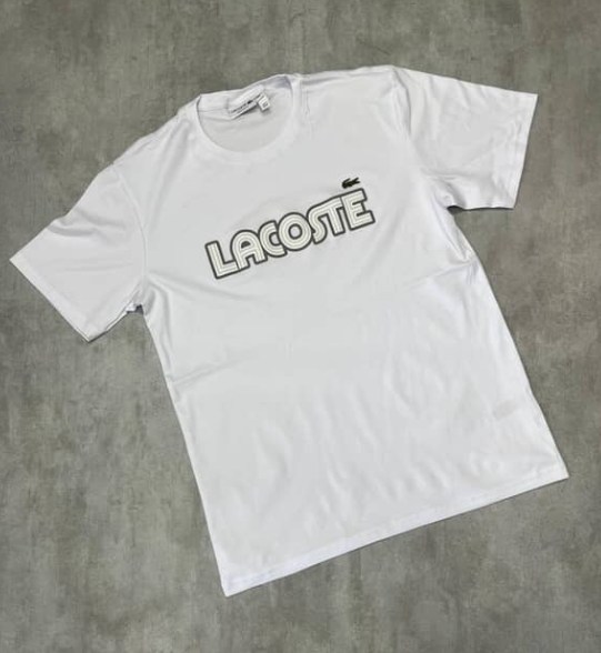 Camiseta Peruana Lacoste Branca - CP087