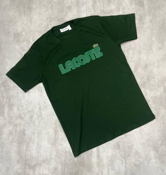 Camiseta Peruana Lacoste Verde Escuro - CP086