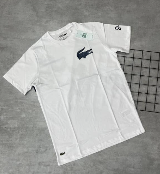 Camiseta Peruana Lacoste Branco - CP091