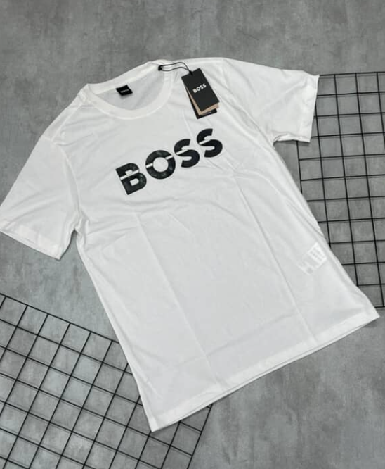 Camiseta Peruana Hugo Boss Branco - CP104