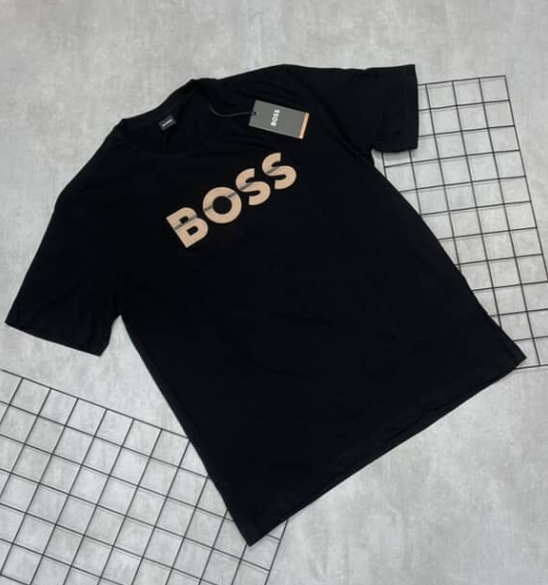 Camiseta Peruana Hugo Boss Preto - CP102