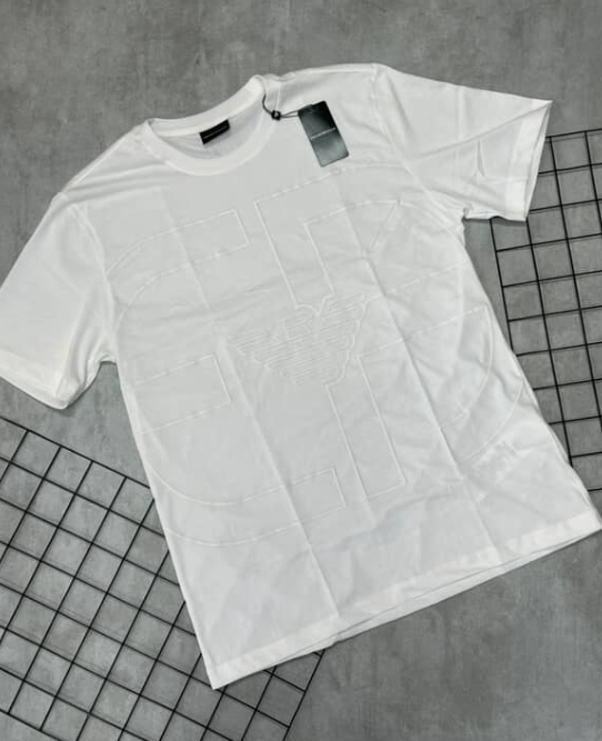 Camiseta Peruana Armani Branco - CP107