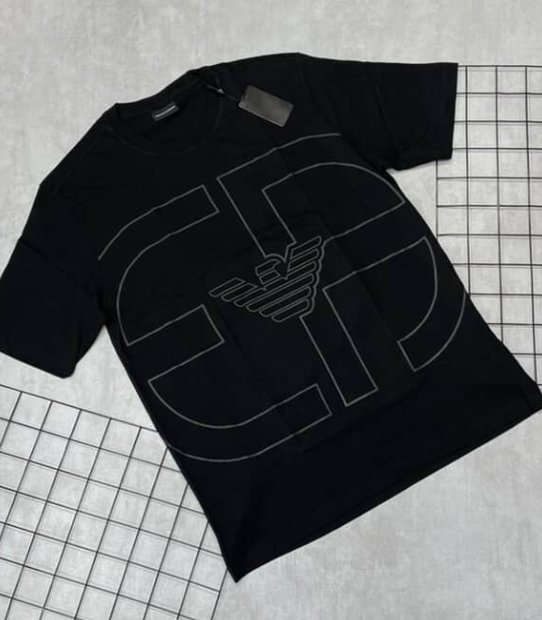 Camiseta Peruana Armani Preto - CP105