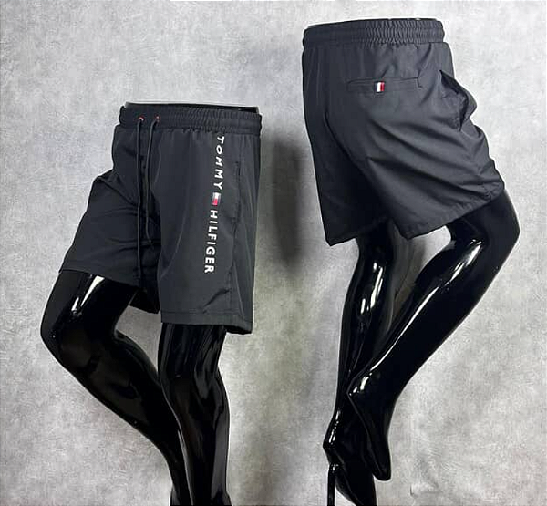 Bermuda Tommy Hilfiger Preto - BG055