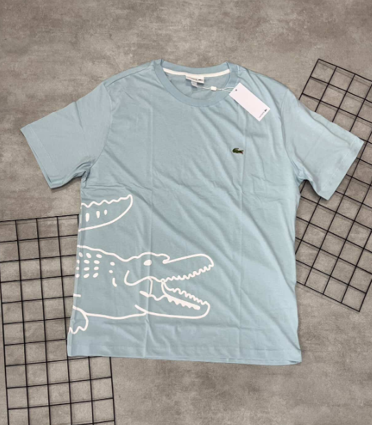 Camiseta Peruana Lacoste Azul Bebê - CP105