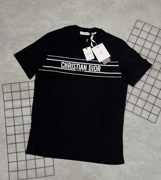 Camiseta Peruana Christian Dior Preto - CP101
