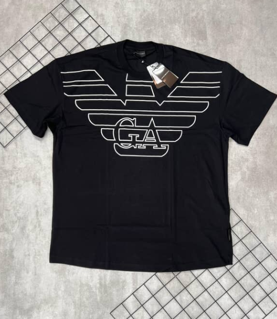 Camiseta Peruana Armani Preto - CP118