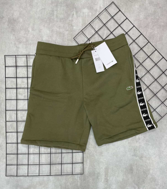 Bermuda Moletom Lacoste Verde