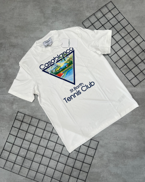 Camiseta Peruana Casa Blanca Branco | Azul - CP169