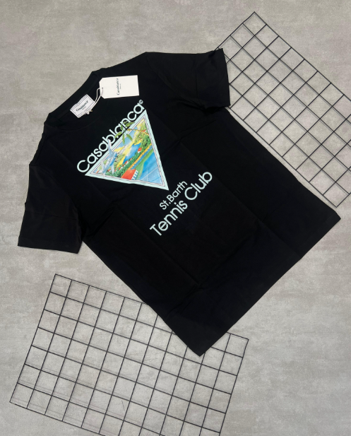 Camiseta Peruana Casa Blanca Preto | Azul - CP167