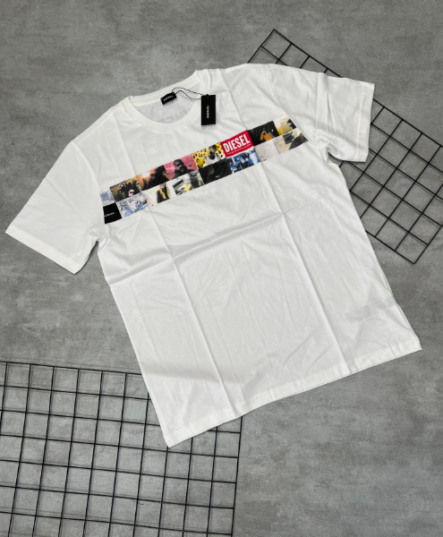 Camiseta Peruana Diesel Branco - CP172