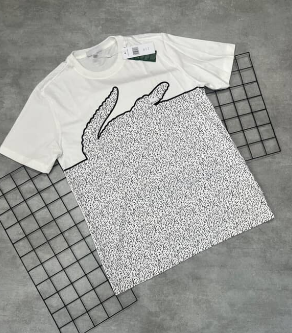 Camiseta Peruana Lacoste Branco - CP180