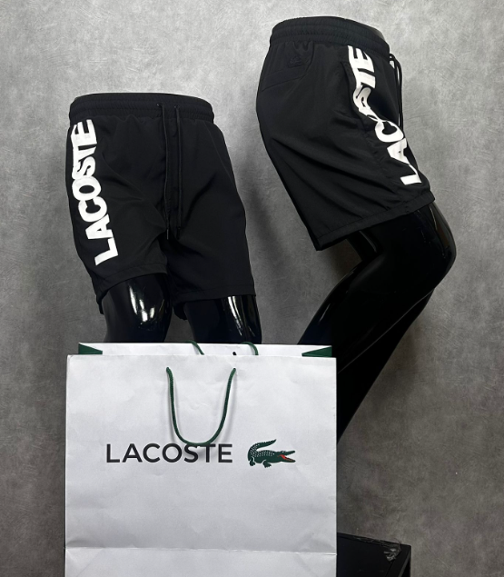 Bermuda Lacoste Letreiro - BG059