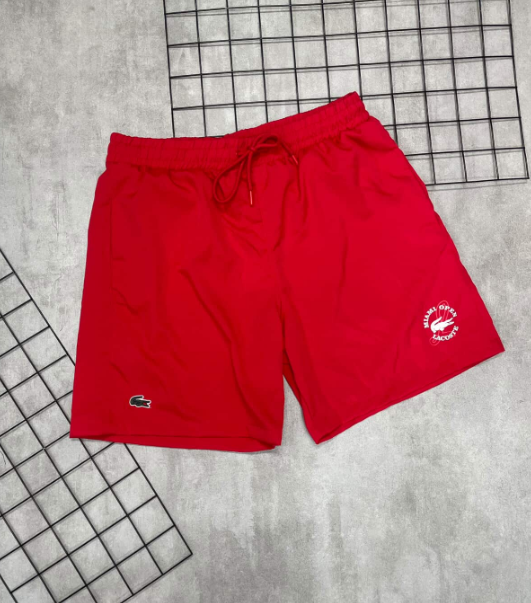 Bermuda Lacoste Miami Open Vermelho - BG066