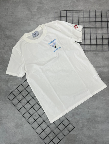 Camiseta Peruana Casa Blanca Branco | Azul - CP208