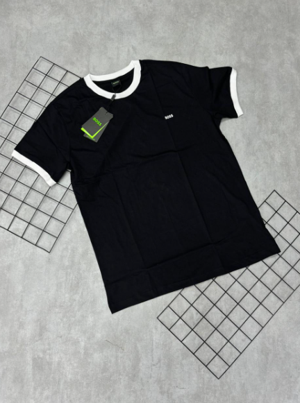 Camiseta Peruana Hugo Boss Preto - CP232