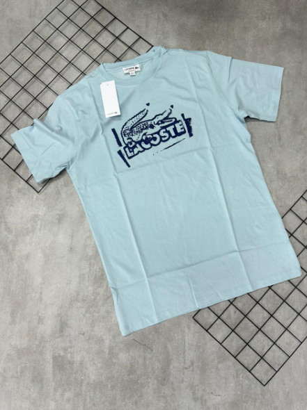 Camiseta Peruana Lacoste Azul Bebê - CP222