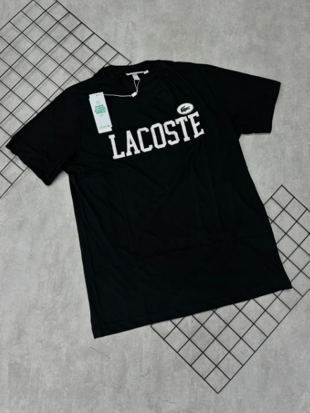 Camiseta Peruana Lacoste Preto - CP220