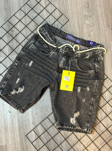 Bermuda Jogador City Denim Escuro - BJ004