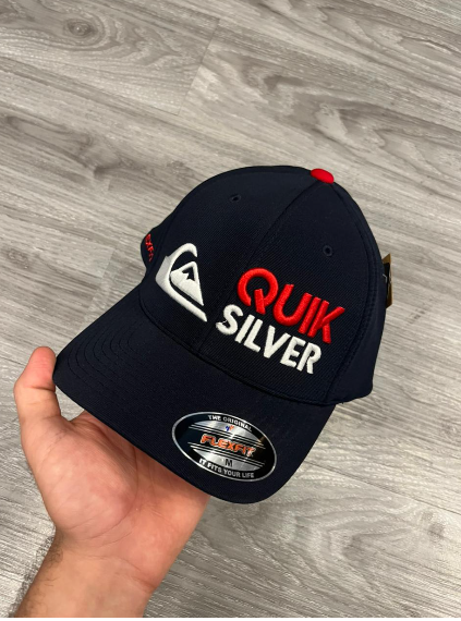 Boné Quiksilver Emb Omni Surf Preto | Vermelho - BQ008
