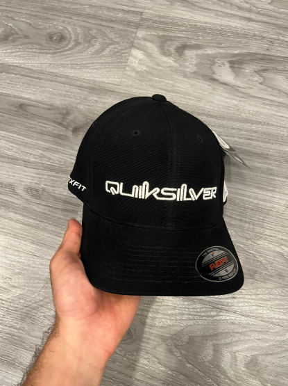 Boné Quiksilver Gradient Type New Wave Preto - BQ003