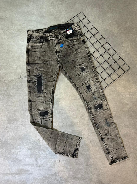 Calça Jogador City Denim Cinza - CJ006