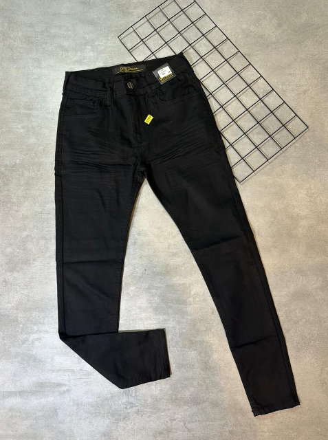 Calça Jogador City Denim Preta - CJ001