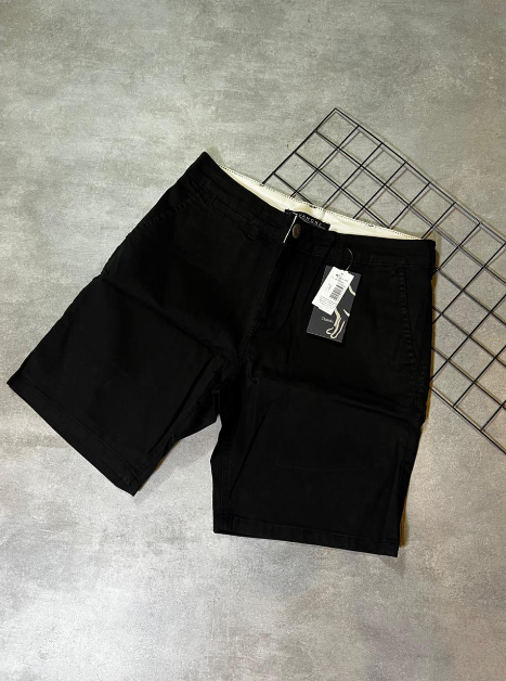 Bermuda Sarja Revanche Preto - BSR004