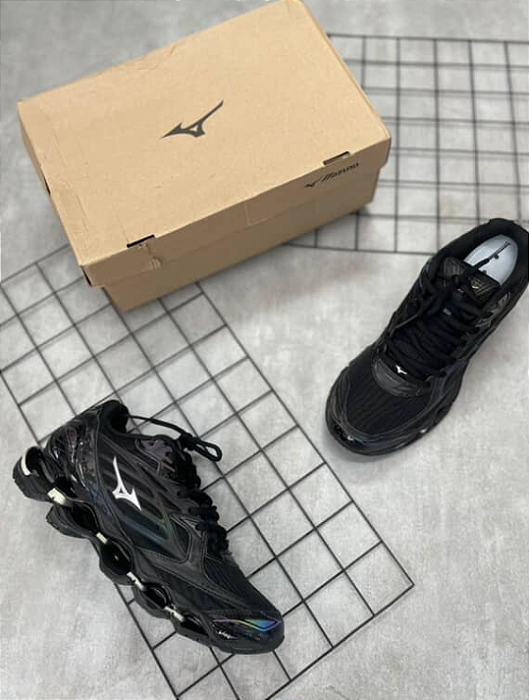 Tênis Mizuno Prophecy 6 Preto Camaleão - TM018
