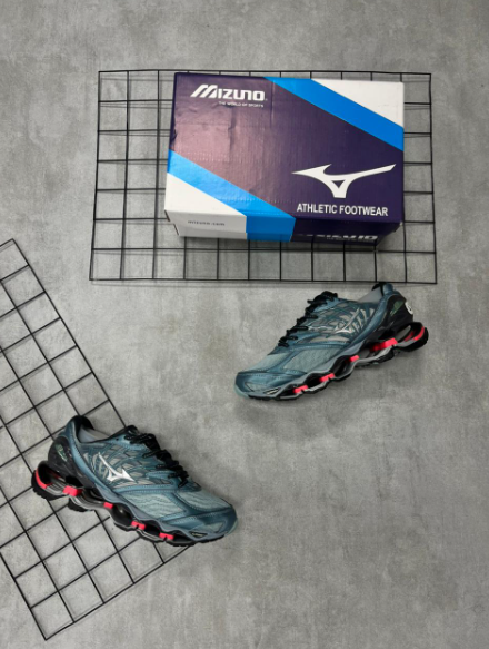 Tênis Mizuno Prophecy 8 Cinza | Rosa - TM004