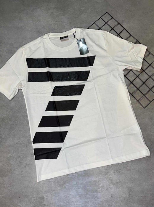 Camiseta Peruana Armani 7 Branco - CP020