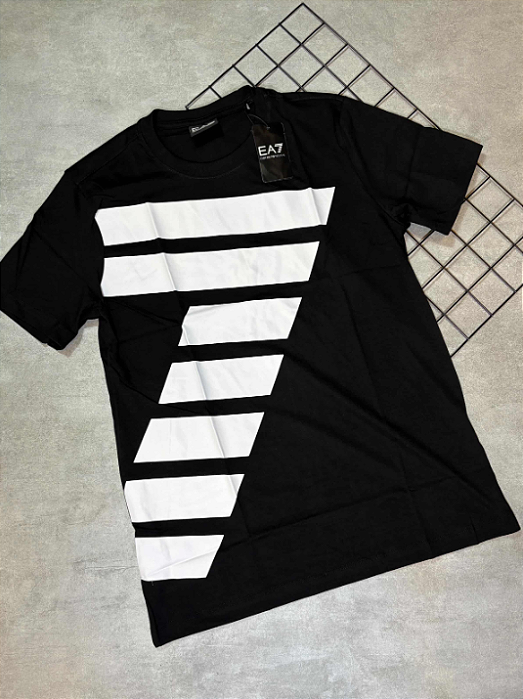 Camiseta Peruana Armani 7 Preto - CP021