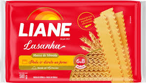 Macarrão Lasanha Liane 500g