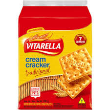 Biscoito Cream Cracker Vitarella Tradicional