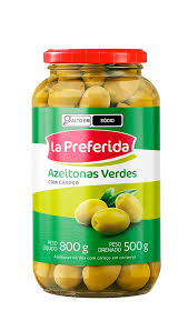 Azeitonas Verdes La Preferida 840g