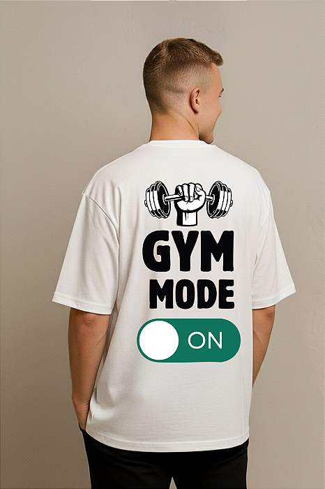 CAMISETA OVERSIZED GYM MODE