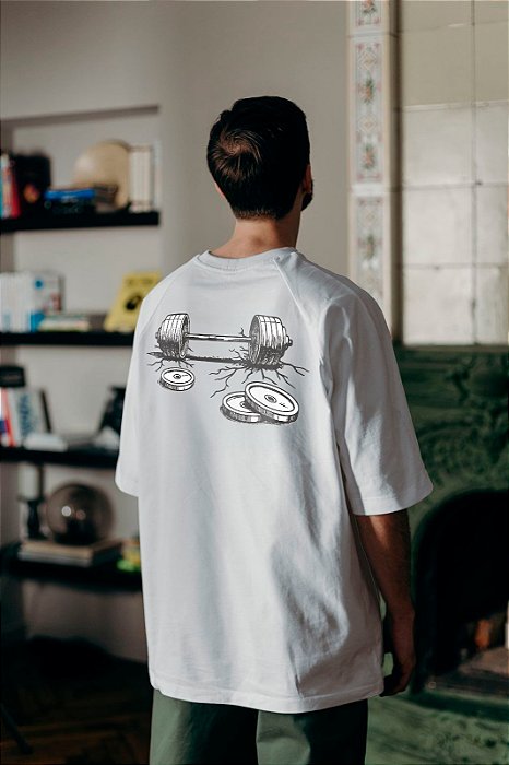 CAMISETA  OVERSIZED BARRA STRONG