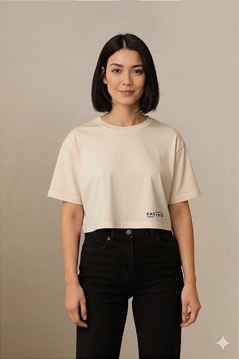 CROPPED OVERSIZED BASIC