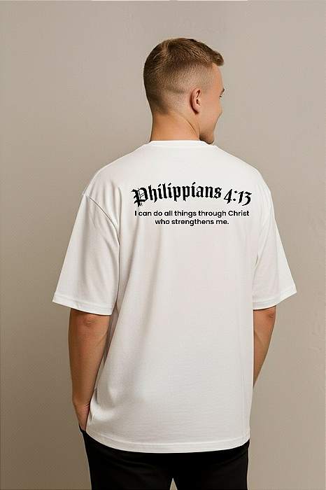 CAMISETA OVERSIZED PHILIPPIANS 4:13
