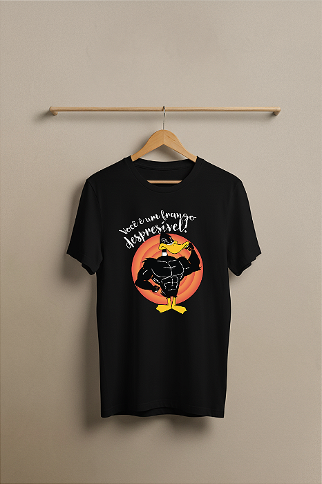 T-SHIRT VOCÊ É UM FRANGO
