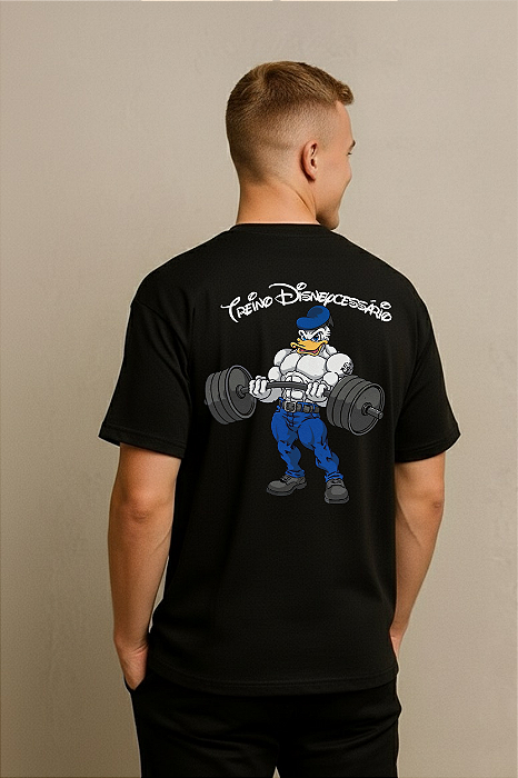CAMISETA OVERSIZED TREINO DISNEYCESSÁRIO