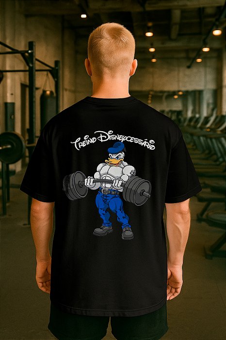 CAMISETA OVERSIZED TREINO DISNEYCESSÁRIO
