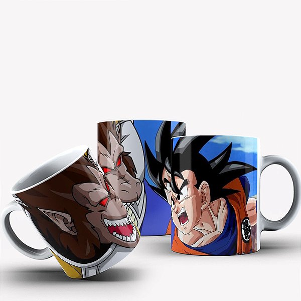Caneca de Porcelana Anime Dragon Ball Z 325ml