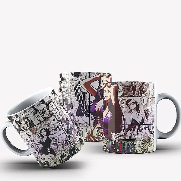 Caneca de Porcelana Anime One Piece 325ml