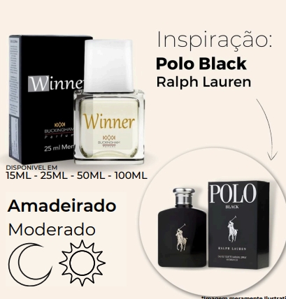 WINNER - Inspiração Polo Black Ralph Lauren