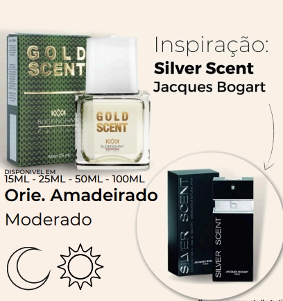 GOLD SCENT - Inspirado  Silver Scent