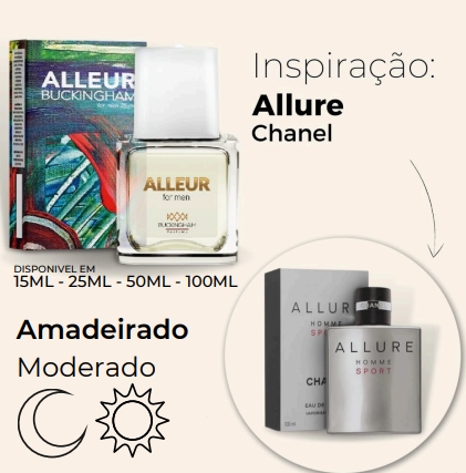 ALLEMUR - Inspirado em Allure Homme Sport