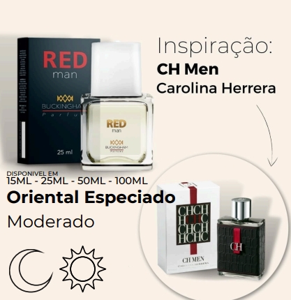 RED MEN P - Inspiração CH Men Carolina Herrera