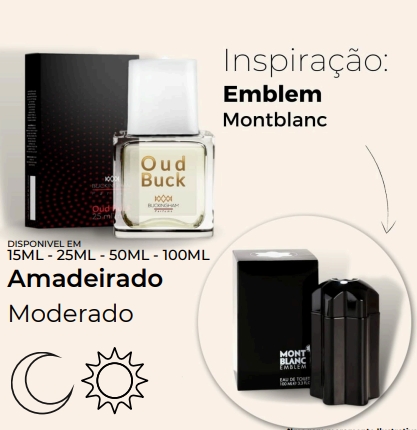 OUD BUCK -  Inspirado em Emblem Montblanc