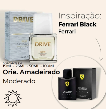 DRIVE -  Inspirado em Ferrari Black